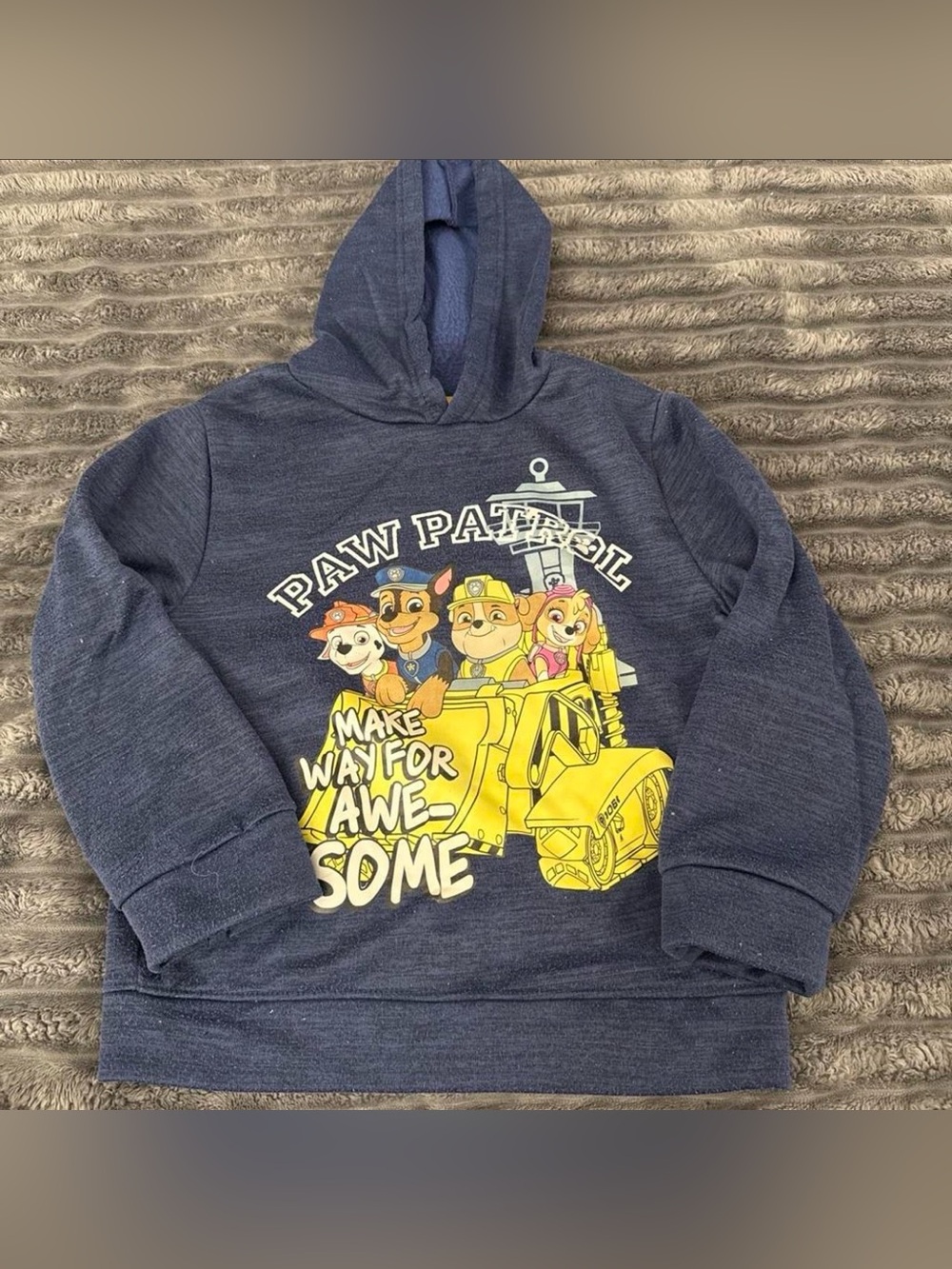 Nickelodeon PAW Patrol Navy Hoodie with Yellow Graphic